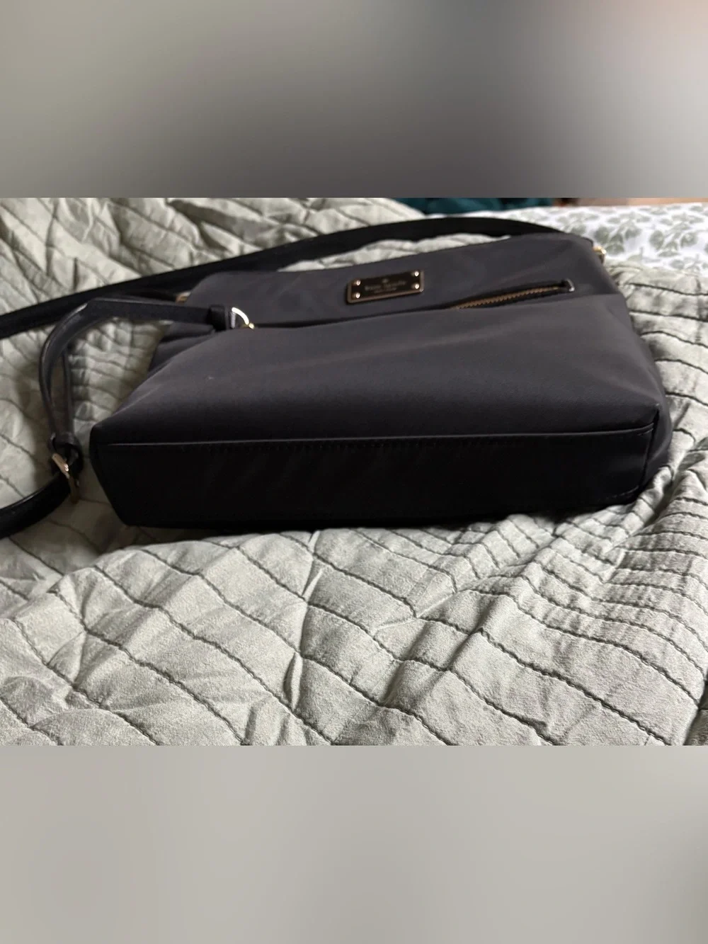 Kate Spade New York Black Nylon Crossbody Bag | Mint Condition